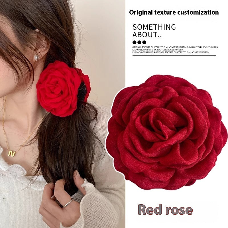 Flower Female Simple Graceful Barrettes