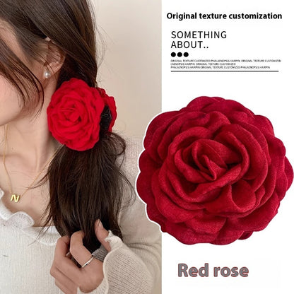 Flower Female Simple Graceful Barrettes