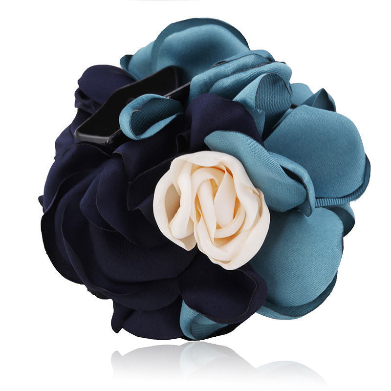 Korean Flower Large Hair Clip