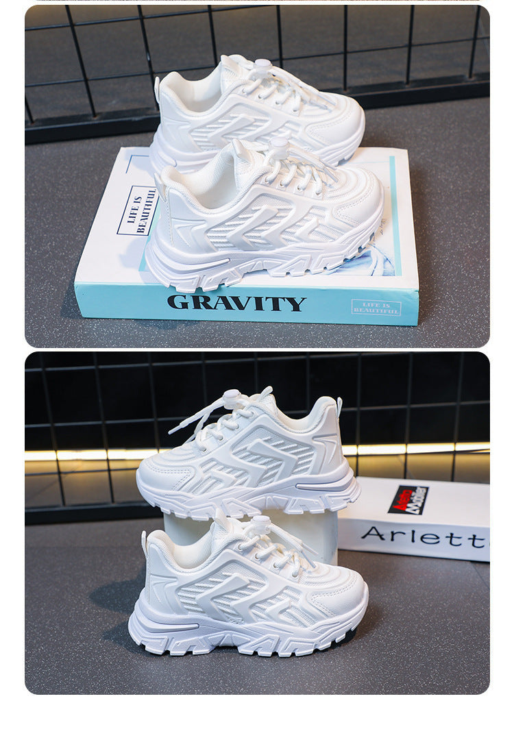 Girls' Sports Mesh Breathable Casual Shoes
