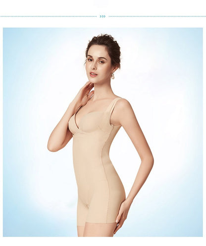 Pull-off cup tube top and leg shaper