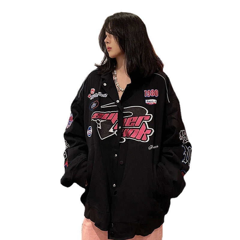 Men's And Women's Padded Jacket American Style Retro