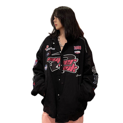 Men's And Women's Padded Jacket American Style Retro