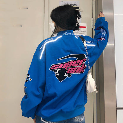 Men's And Women's Padded Jacket American Style Retro