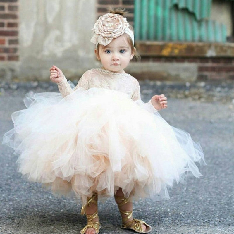 Flower Boy Evening Dress Baby Poncho Dress