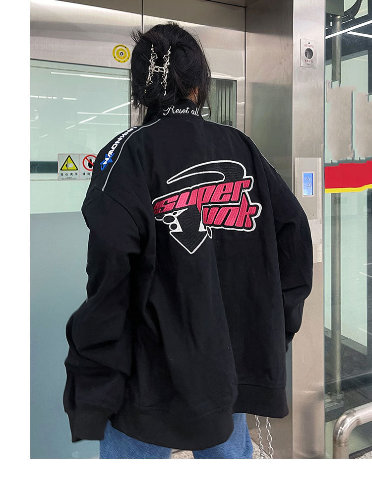 Men's And Women's Padded Jacket American Style Retro