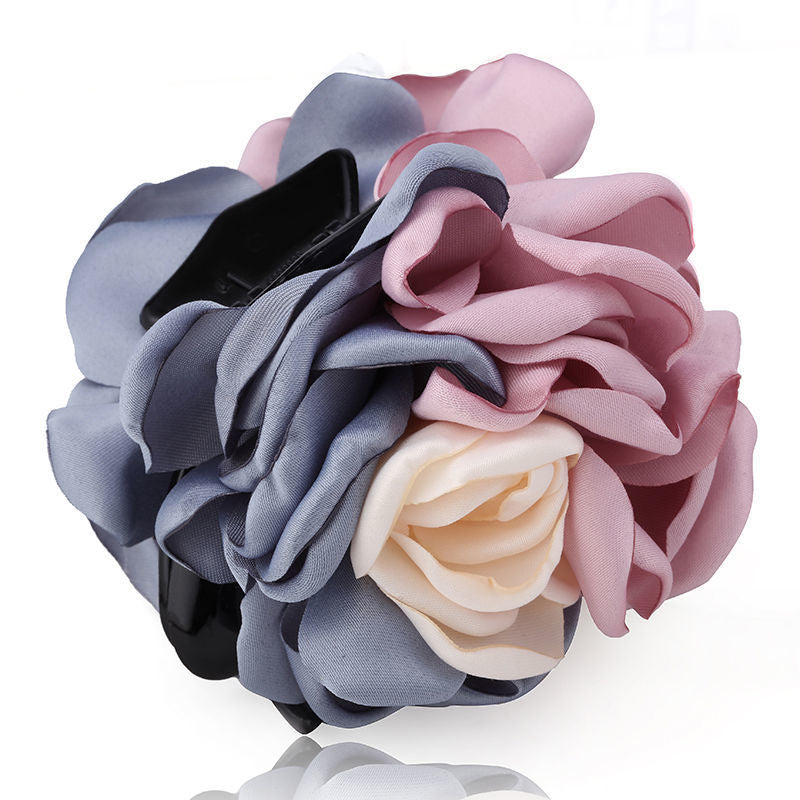 Korean Flower Large Hair Clip