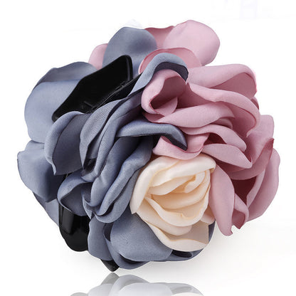 Korean Flower Large Hair Clip